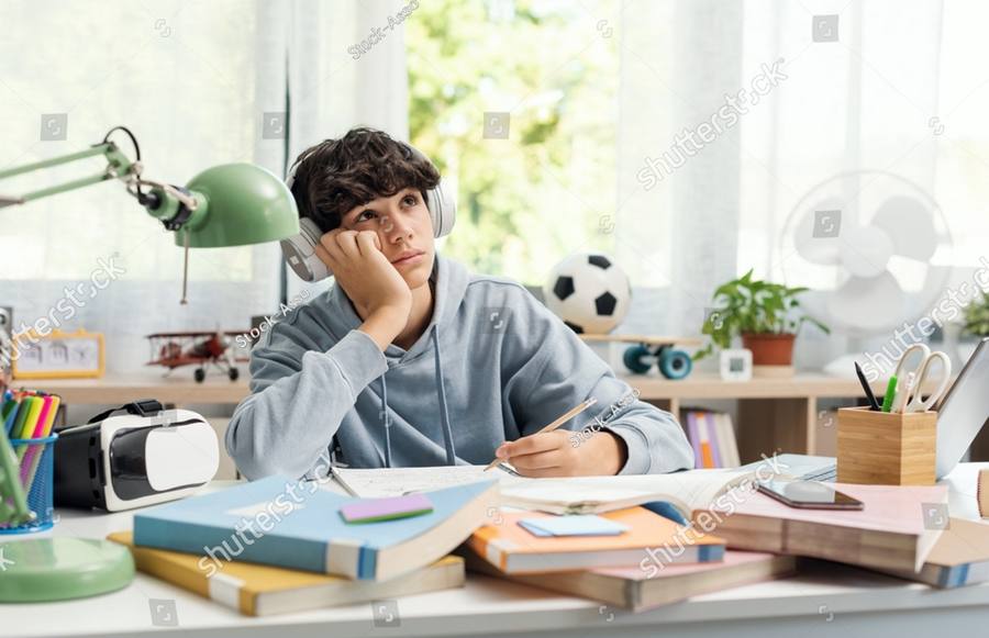 Teen feeling pressure to achieve